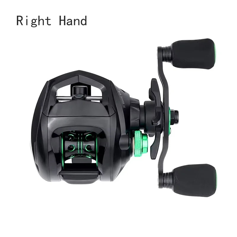Best Baitcasting Reel BS2000 8.1:1 High Speed Spare Spool Reel Fishing Saltwater Fresh Fishing Casting Fishing Reel