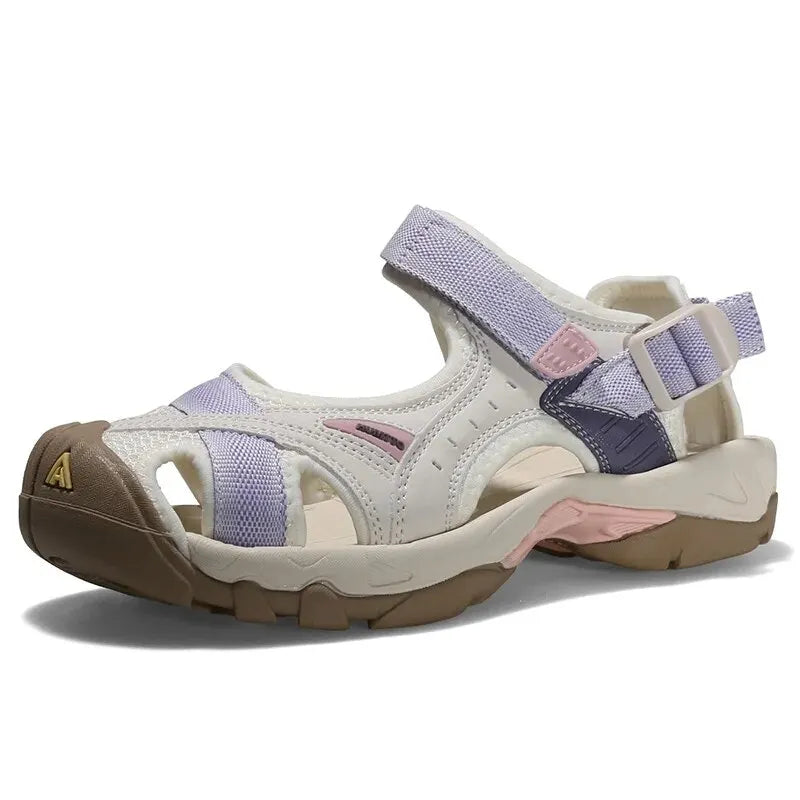Summer Hiking Shoes Outdoor Sandals for Women Breathable Water Beach Womens Sandals Camping Climbing Aqua Sneaker HT-9602