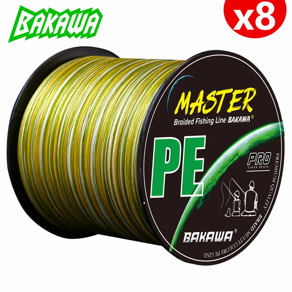 Braided Fishing Line X8 300M Japan PE Weave Multifilament Wire Carp Fishing Accessories Seawater and Saltwater Pesca