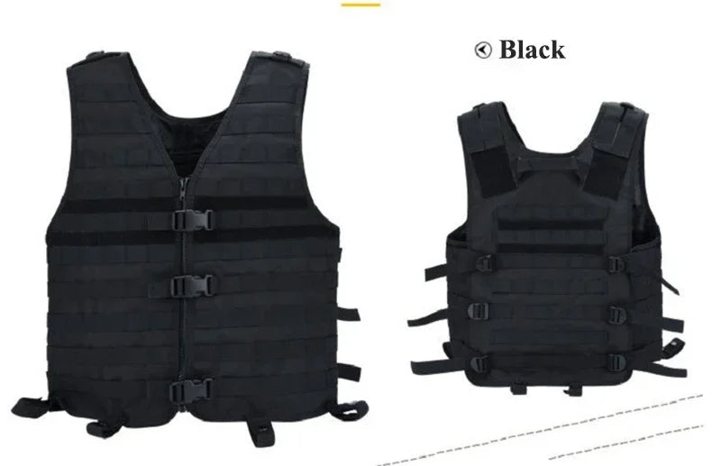 Tactical Molle Vest Military Army Swat Utility Airsoft Vests Outdoor Sports Waistcoat CS Fishing Hunting Security Gear