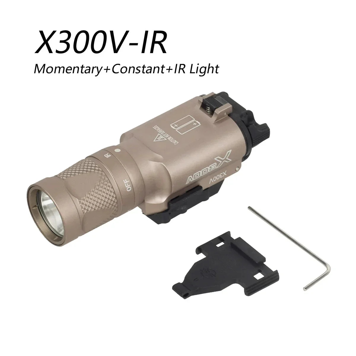 Tactical SureFire X300 Ultra X300V X300V-IR X300UH-B XH15 XH35 Pistol Gun LED Light Fit 20mm Rail Airsoft Hunting Flashlight