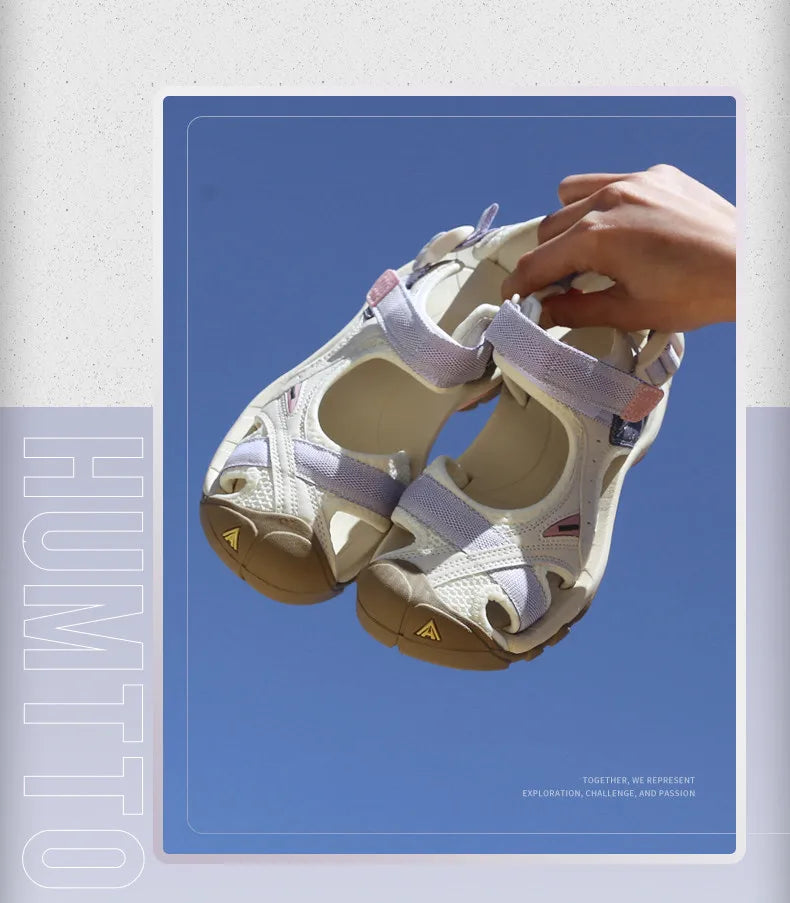 Summer Hiking Shoes Outdoor Sandals for Women Breathable Water Beach Womens Sandals Camping Climbing Aqua Sneaker HT-9602