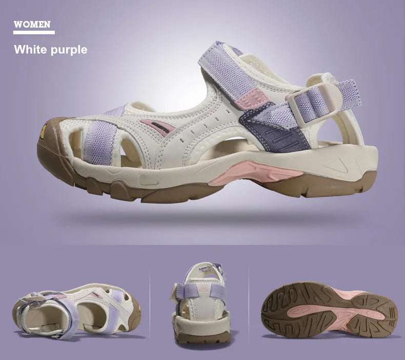 Summer Hiking Shoes Outdoor Sandals for Women Breathable Water Beach Womens Sandals Camping Climbing Aqua Sneaker HT-9602
