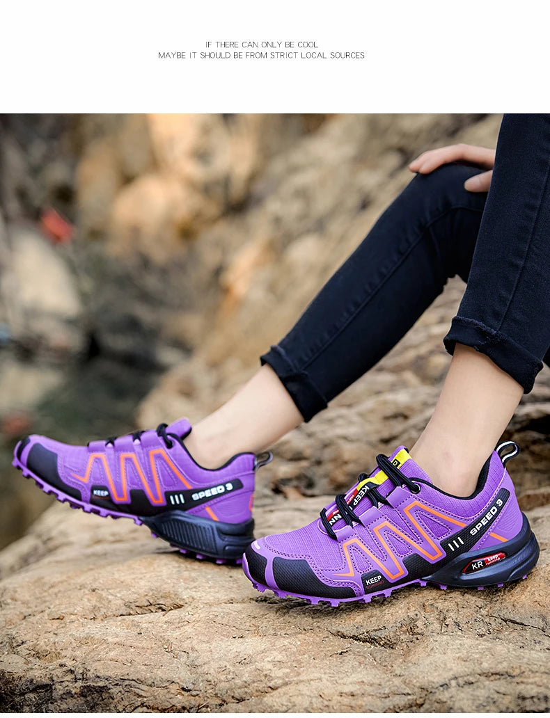 2025Summer Breathable Comfortable Lightweight High-Quality Outdoor Women's Shoes Solomon Series Hiking Shoes Couple Style36-42