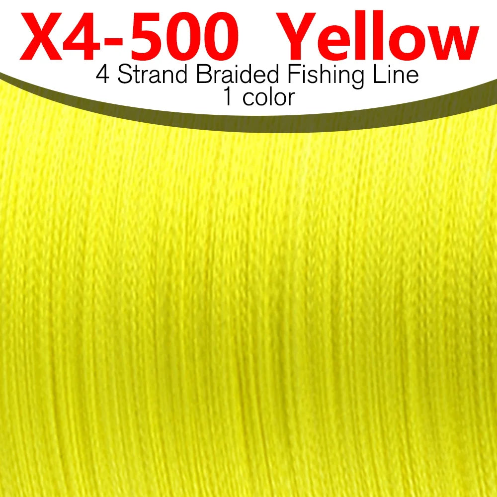 500M 4-strand braided fishing line 20-85LB Japanese PE carp line Pesca freshwater saltwater fishing accessories