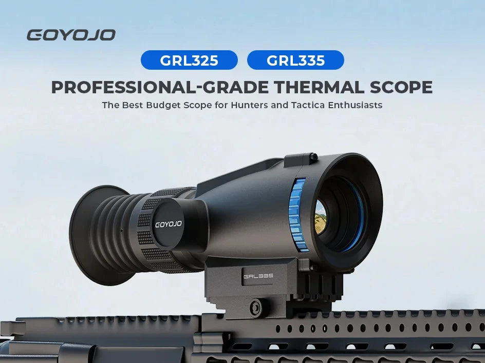 GOYOJO GRL335 384 Thermal lmaging Scopes Sensor 384*288px 25mm 35mm Lens Hunting Camera WiFi RAV Video GRL325
