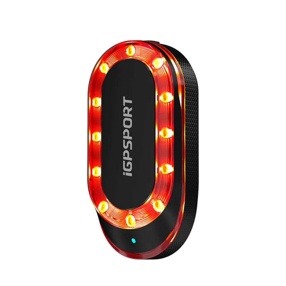 Radar Tail Light with Brake Alert IPX7 Waterproof Daytime Running Lamp for Road Cycling Bike Safety