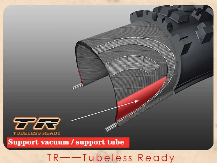 Bike Tire Folding Anti Puncture Tubelss Bike Tire 29x2.25 29x2.4 Mountain Original XC Off-road Bicycle Tires