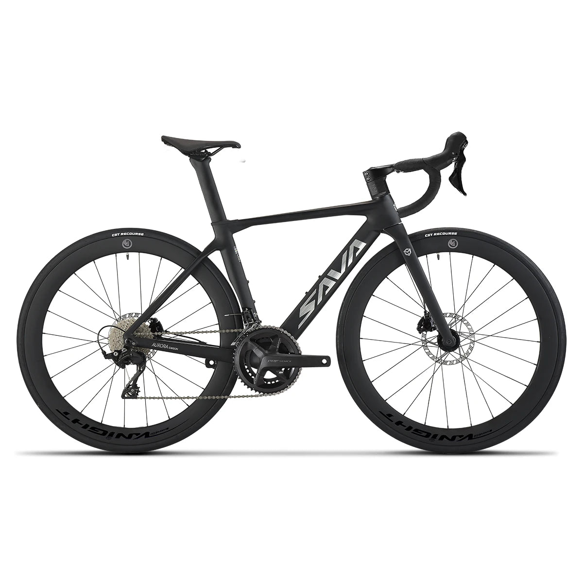 A7L Pro Carbon Fiber Road Bike, 700C Adult Racing Model, Equipped with Shimano 105 R7120 Groupset, 24-Speed Hydraulic Brake