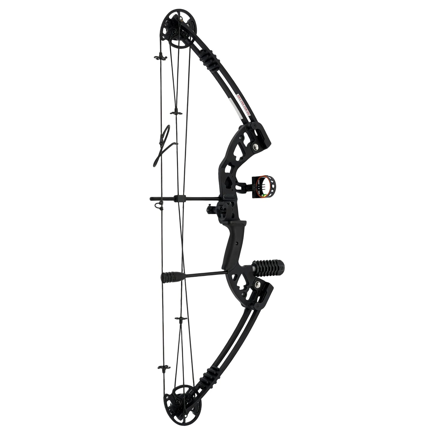 Compound Bow Arrow Set 30-55lb Adjustable Draw Length 24-29.5" for Adults Right Hand,3-Pin Sight Archery Hunting Bow w/12 Arrows