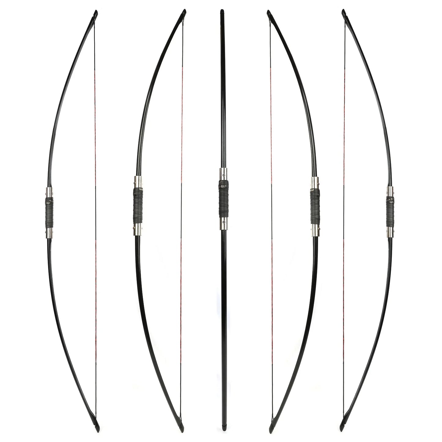 Takedown English Longbow 64.5" RH/LH Compatible 60/65/70lbs Draw Weight with Complete Arrow Set for Adults Archery Hunting Shooting Target Practice Outdoor Portable Traditional Bow Accessories
