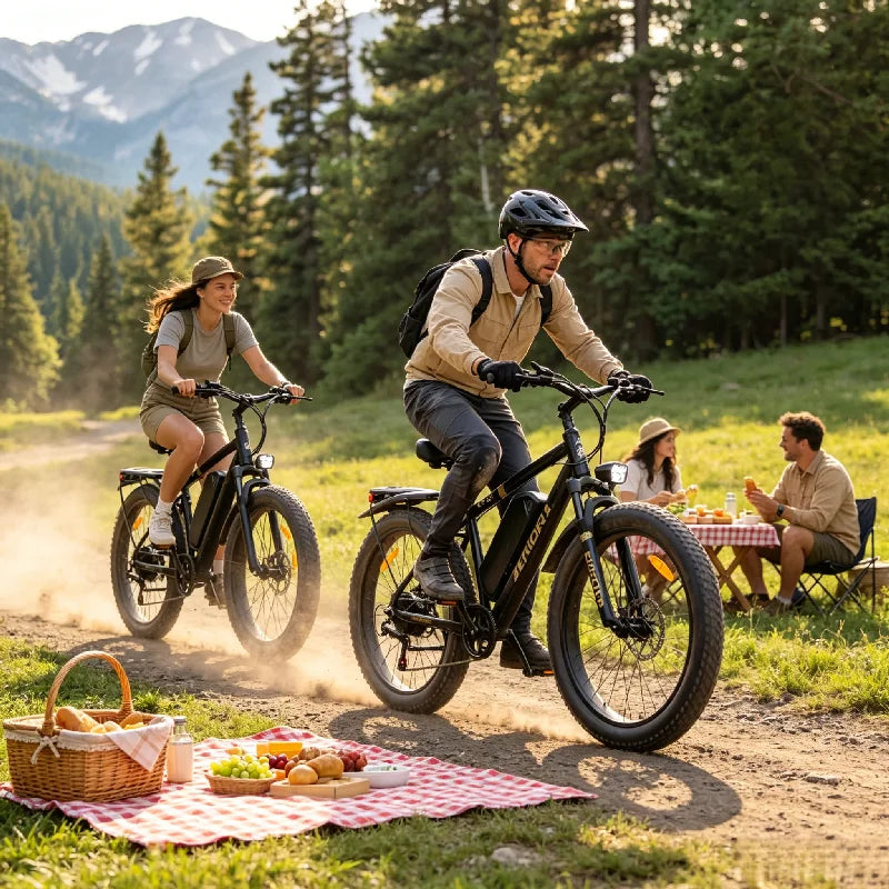 Classic Mountain Ebike, UL2849 Safety Certified, Adjustable Seat & Front Brake,Factory Original, Free US Local Warehouse Shipping