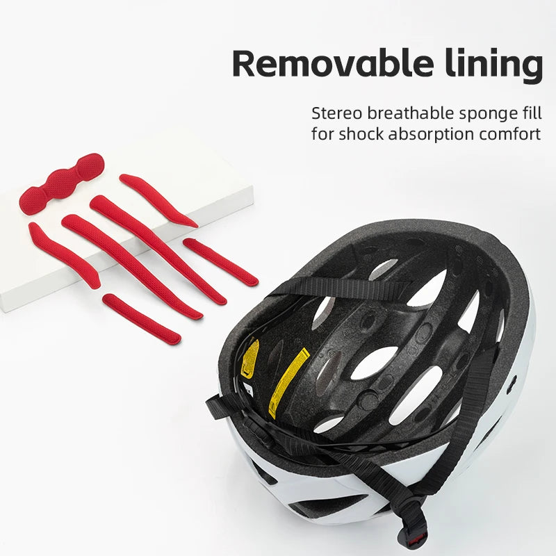 Cycling Helmet Lightweight Integrated Helmet Head Protection Safety Helmet With Goggles Men Women MTB Road Bike Helmet