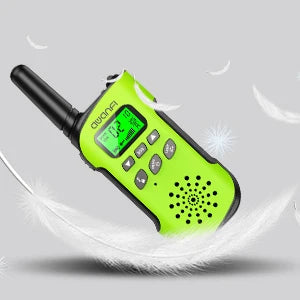 Walkie Talkies 4 Packs Rechargeable  for kids, Long Range Flashlight 8 Channel, USB Type C for Camping, Hiking, Gifts
