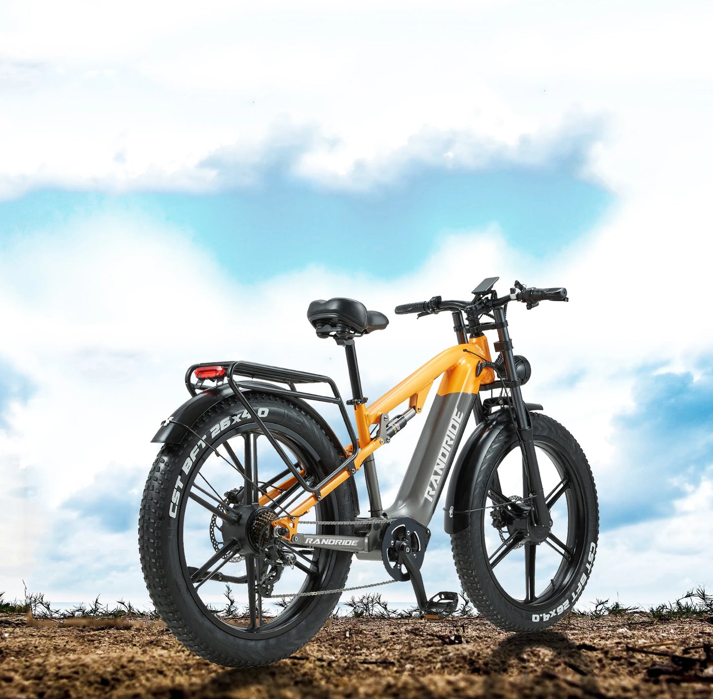 Electric Bicycle 2000W Motor 48V 20Ah Battery 50km/h E-Bike 26x4 Inch Tire Off-road Electric Bike Mountain Ebike Snowmobile Bike