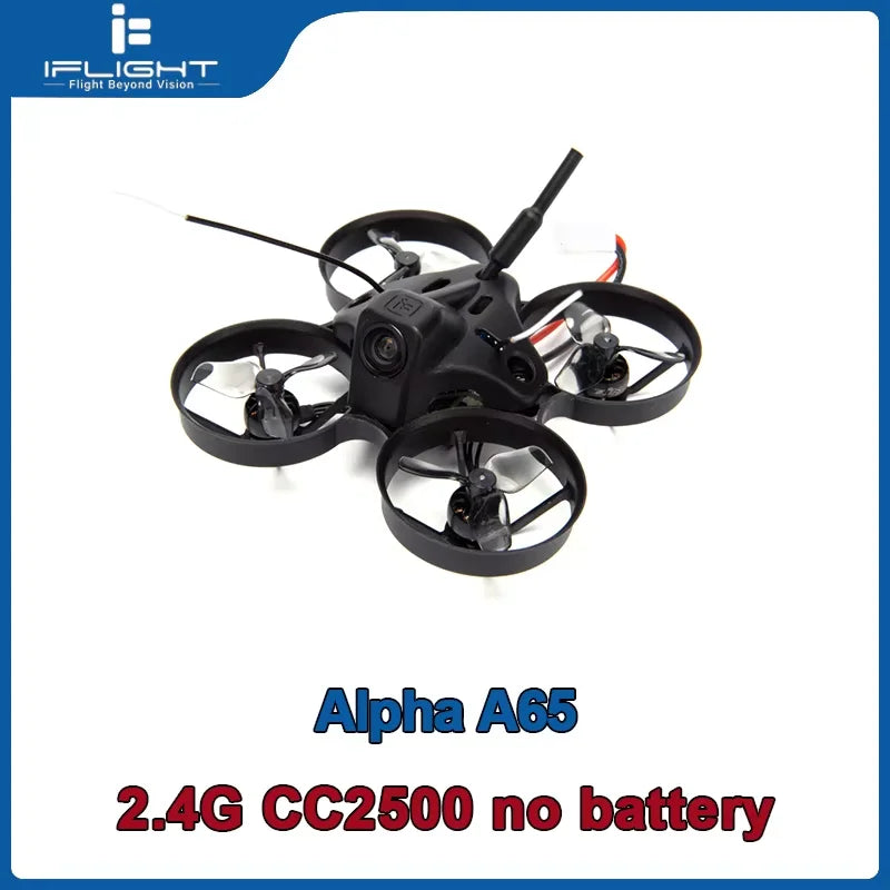 A65 Analog Tinywhoop BNF BLITZ F411 1S Whoop AIO 31MMX3 Propellers 24.5g lightweight Mini  FPV Drone for Beginners