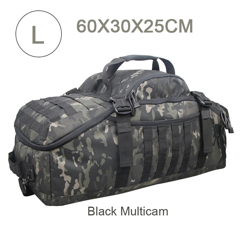 30L 45L 80L Outdoor Mountaineering Bag Molle Tactical Backpack Large Duffel Bag Hiking Camping Travel Bags