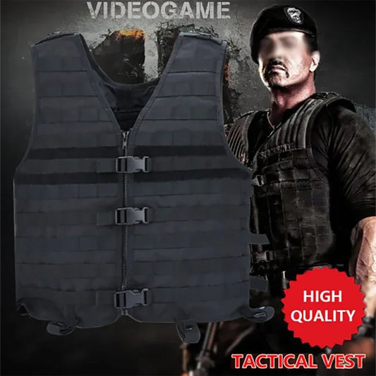 Tactical Molle Vest Military Army Swat Utility Airsoft Vests Outdoor Sports Waistcoat CS Fishing Hunting Security Gear