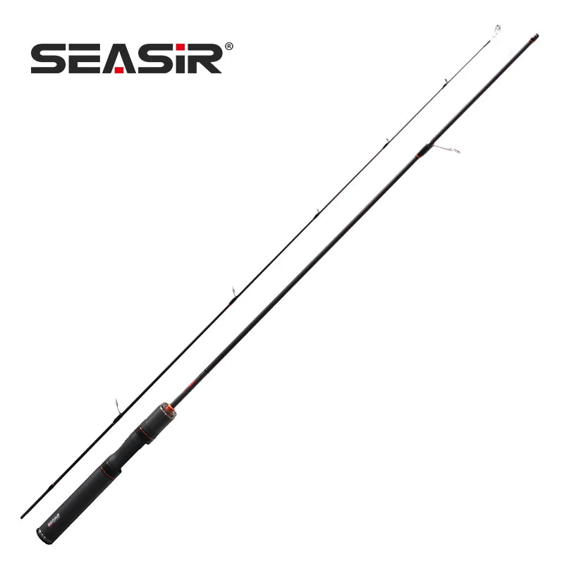 Black Arrow Spining Baitcasting Fishing Rod 4.92FT LureWeight 0.8-10gUL Carbon Fiber FUJI O Guide Rings BFS Two Sections