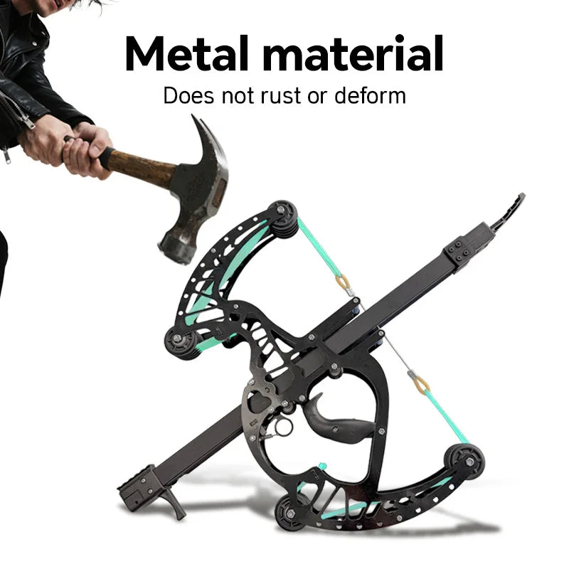 Upgraded third-generation  all-metal composite bow, with a 50-shot capacity, suitable for practice and hunting