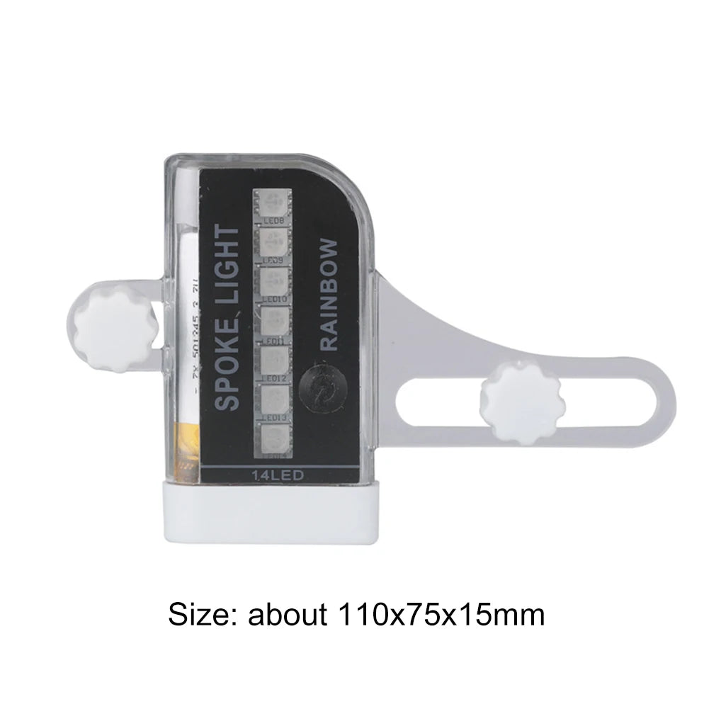 LED Bicycle Wheel Signal Tire Spoke Light Mountain Road Bike Warning Lamp