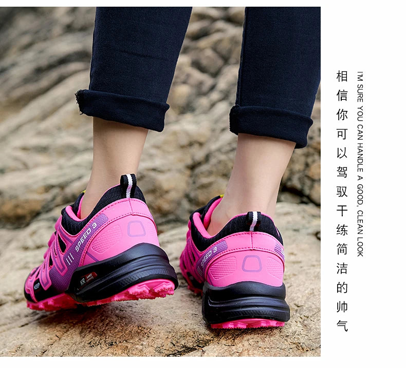 2025Summer Breathable Comfortable Lightweight High-Quality Outdoor Women's Shoes Solomon Series Hiking Shoes Couple Style36-42