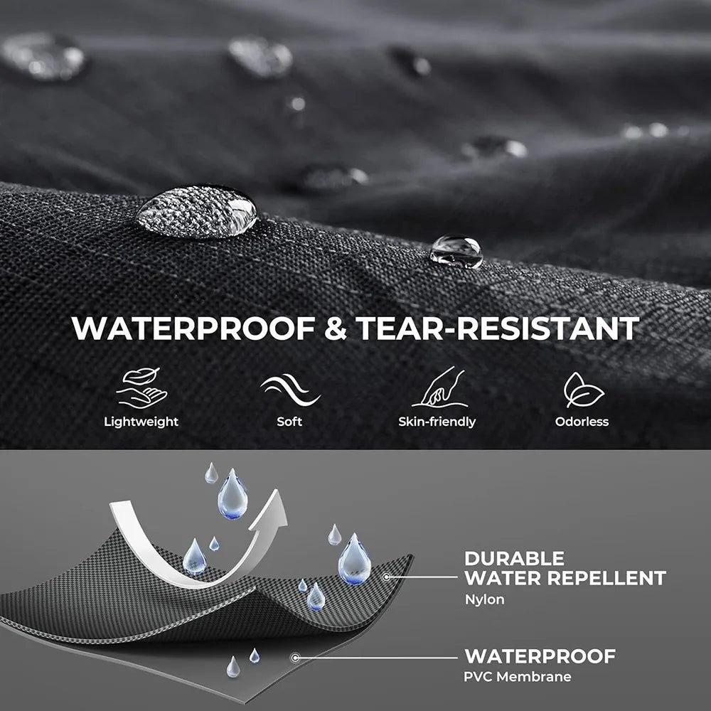 Waterproof Fishing Waders: Hunting Chest Waders with Bootfoot and Belt For Man Woman Fishing Washing Farming Working Breathable, Lightweight, Black  Sizes 6.5–13