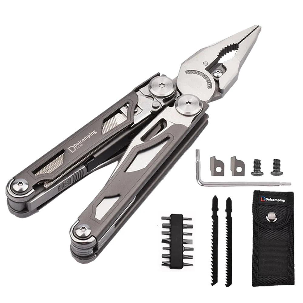 DL301 DL30 DL1 Diy Multi Tool Folding  Knife Multi-tool Clamp EDC Manual Hand Tools Multifunctional Plier Multitools
