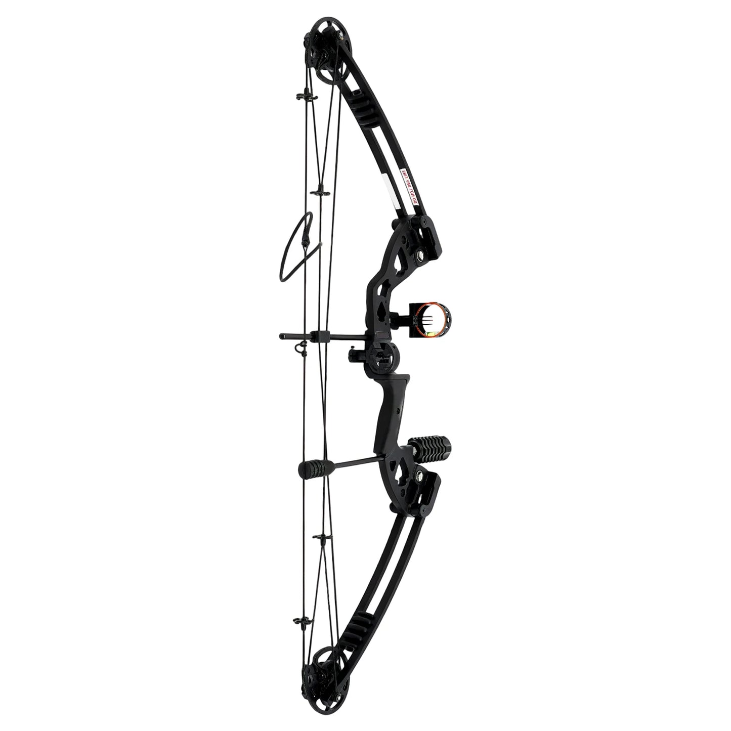 Compound Bow Arrow Set 30-55lb Adjustable Draw Length 24-29.5" for Adults Right Hand,3-Pin Sight Archery Hunting Bow w/12 Arrows