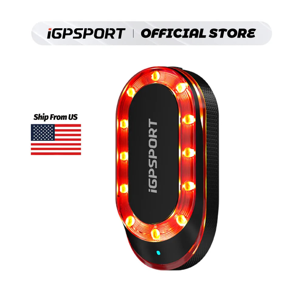 Radar Tail Light with Brake Alert IPX7 Waterproof Daytime Running Lamp for Road Cycling Bike Safety