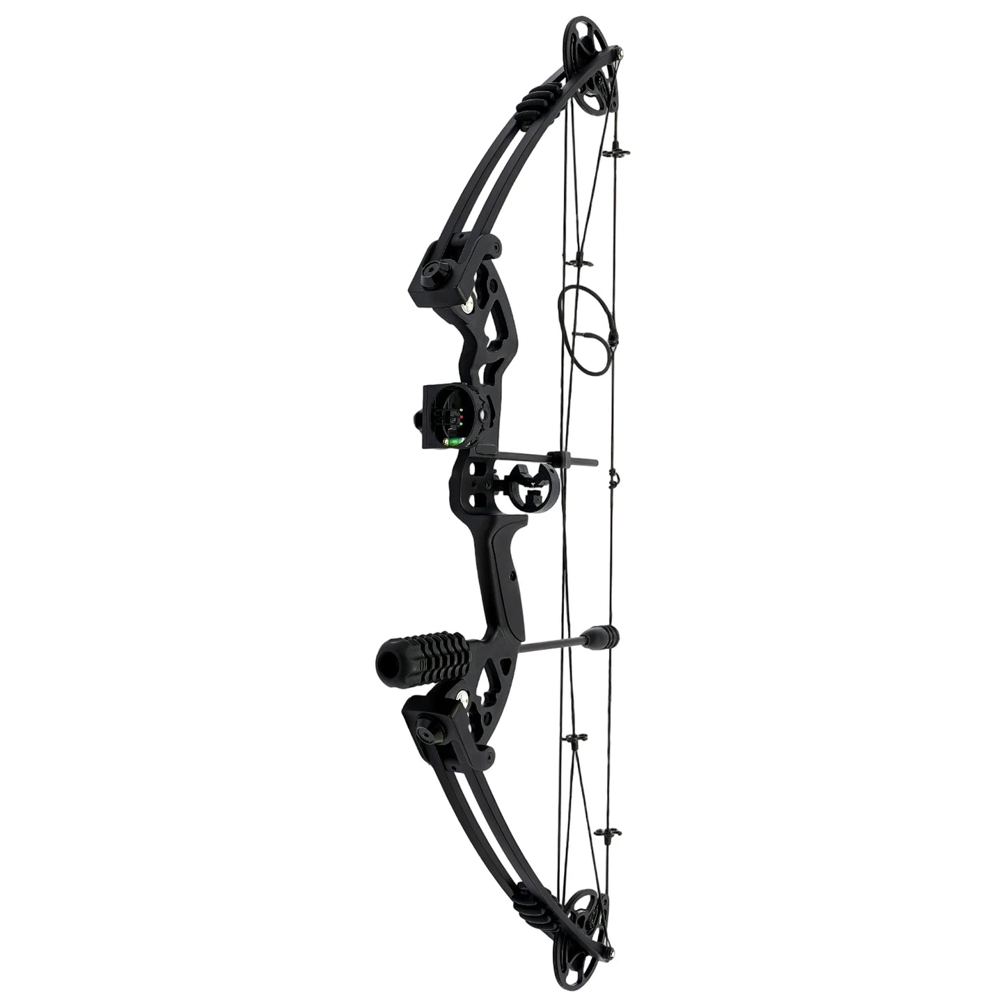 Compound Bow Arrow Set 30-55lb Adjustable Draw Length 24-29.5" for Adults Right Hand,3-Pin Sight Archery Hunting Bow w/12 Arrows