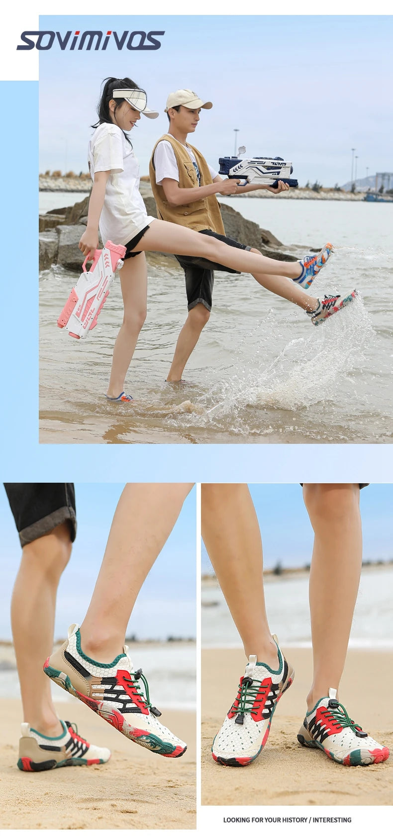 Shoes for Men Casual Ladies Women Hiking Water Shoes Aquatic Sneaker  Shoe