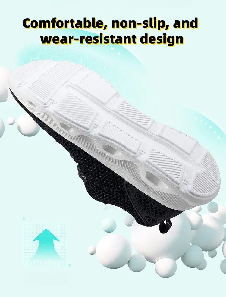 Summer Ladies Mesh Breathable Hiking Shoes Wading Upstream Shoes Women's Lightweight and Comfortable Outdoor Leisure Hiking Shoe