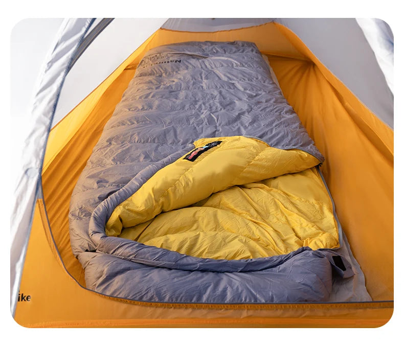 CW700 Sleeping Bag Ultralight Down Sleeping Bag for Adults Outdoor Winter Warm 650FP Duck Down Envelope Sleeping Bag