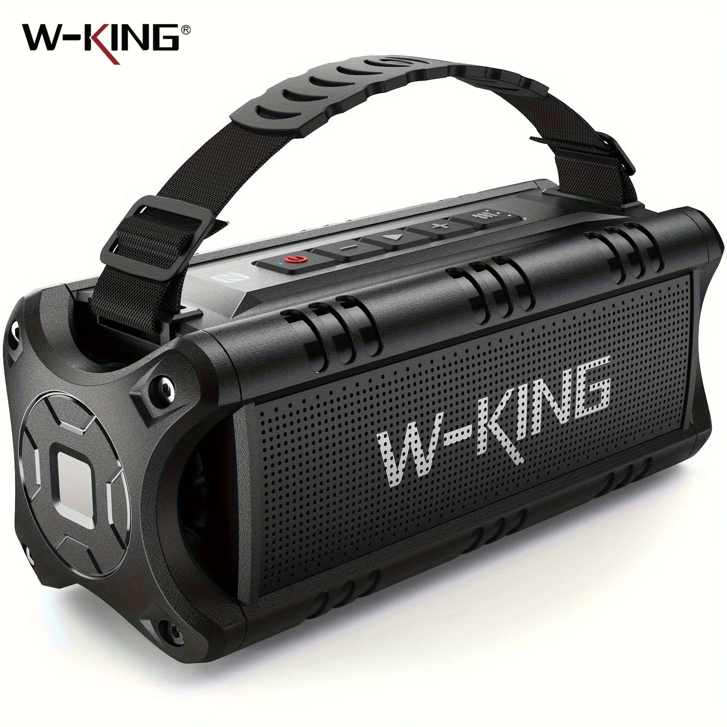 D8mini-1 Bluetooth Speaker, 30W Portable Wireless Loud Speakers, IPX6 Waterproof Outdoor Speaker, 24H Playtime, EQ, AUX, TF Card