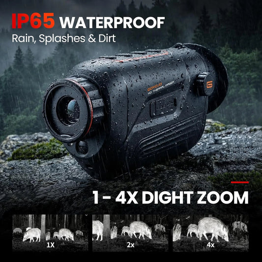 G210 G215 Thermal Monocular 256x192 Thermal Imaging Monoscope Camera 10mm Focal Lens Vision Goggles Thermal Scopes for Night Camping