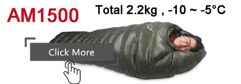Cold Temperature Winter Sleeping Bag Down Sleeping Bag Winter Camping Sleeping Bag Double