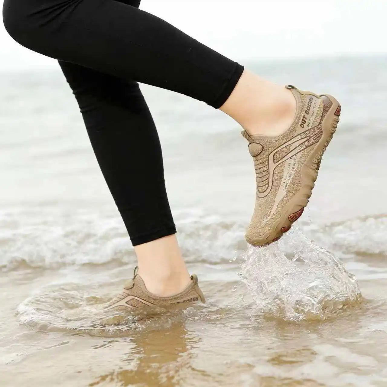 Women Quick Dry Water Shoes Non Slip Breathable Barefoot Aqua Sneakers Ladies River Trekking Hiking Wading Footwear For Beach Sw