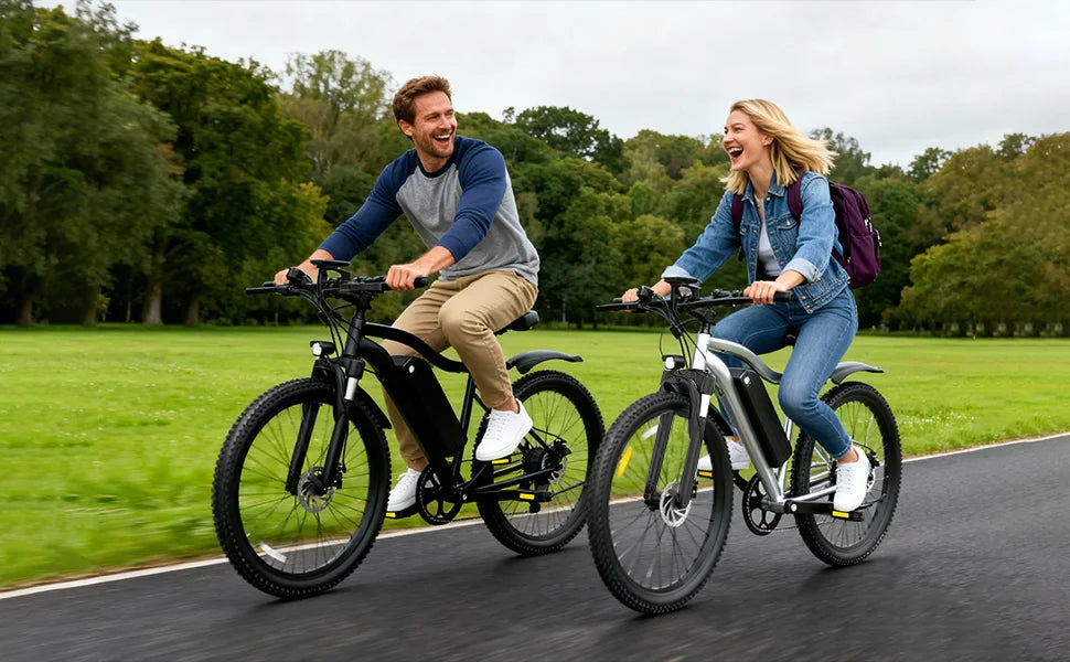 Electric Bicycle for Adult 26" Mountain ebike with 48V 13Ah Removable Battery 500W Motor