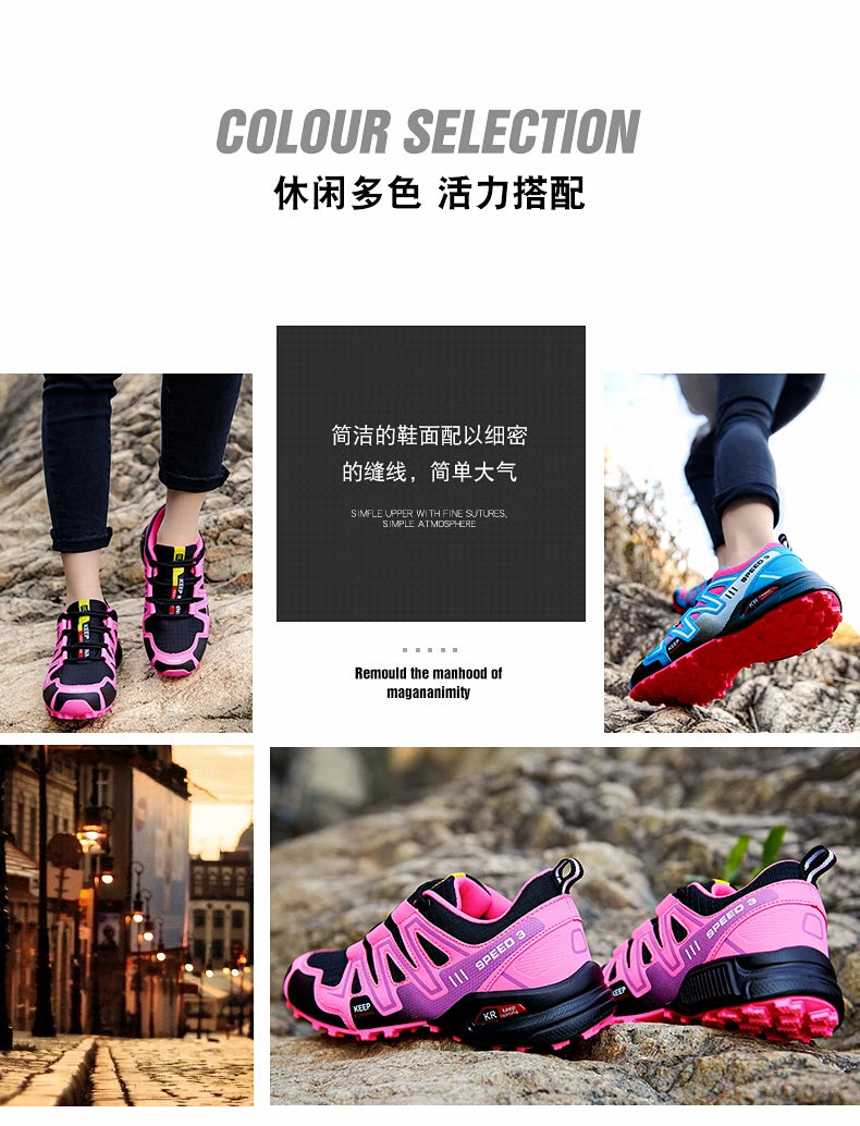 2025Summer Breathable Comfortable Lightweight High-Quality Outdoor Women's Shoes Solomon Series Hiking Shoes Couple Style36-42