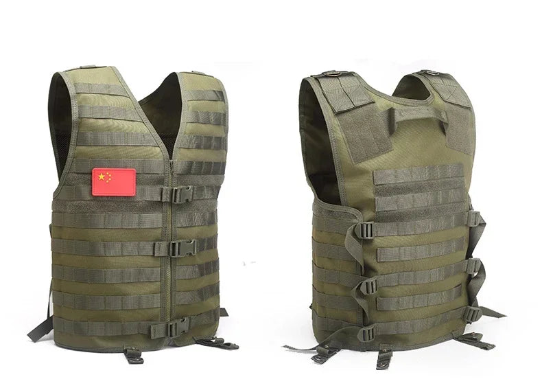 Tactical Molle Vest Military Army Swat Utility Airsoft Vests Outdoor Sports Waistcoat CS Fishing Hunting Security Gear