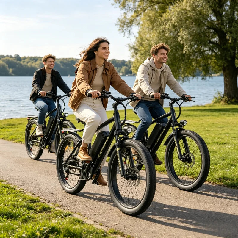 Wild Outdoor Exploration Electric Bike, UL2849 Safety Approved Standard, Factory Original, Free US Local Warehouse Shipping