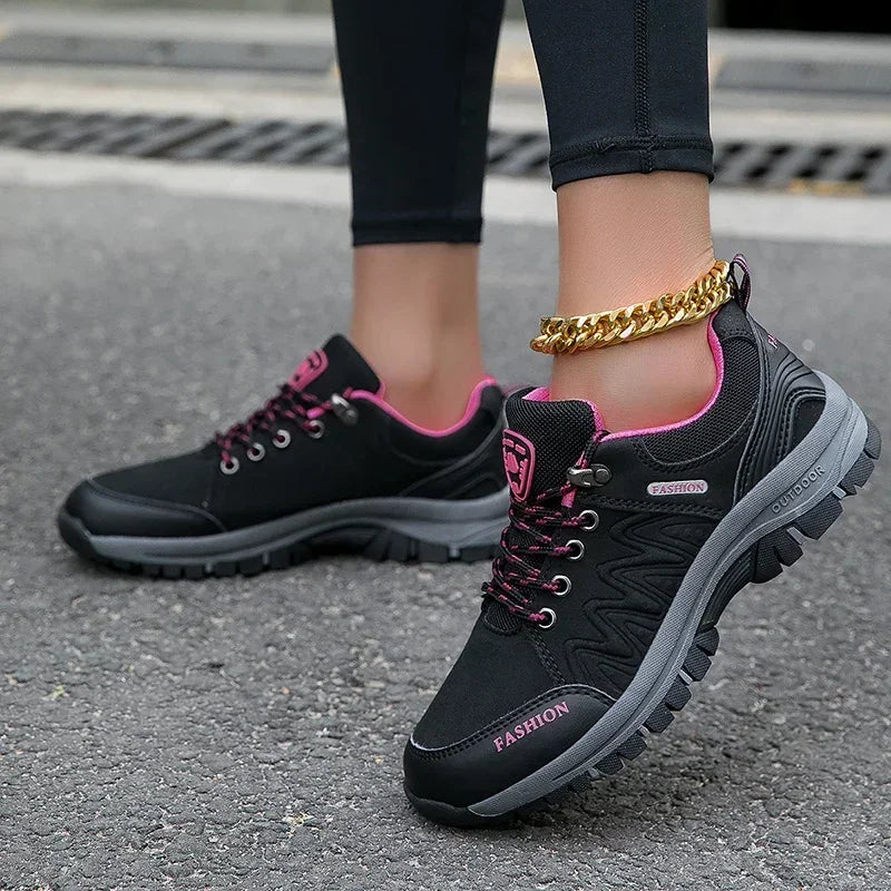 Women Hiking Shoes Outdoor Sneakers Non Slip Walking Shoes Comfortable Footwear Climbing Jogging Boots Sports Shoes for Wamen