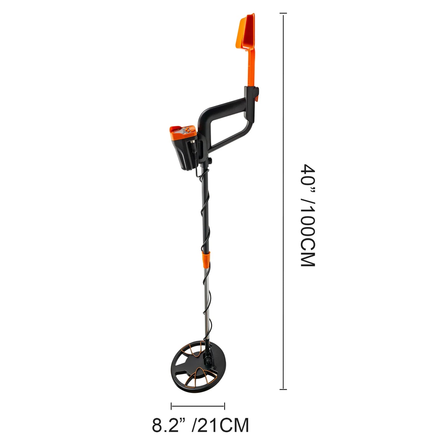 Metal Detector Waterproof Disc Underwater Underground High Accuracy Sensitive LCD Display Humanity for Adults Children
