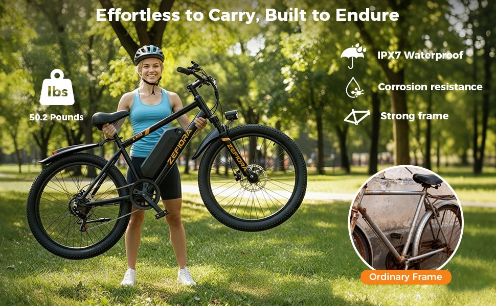 Wild Outdoor Exploration Electric Bike, UL2849 Safety Approved Standard, Factory Original, Free US Local Warehouse Shipping