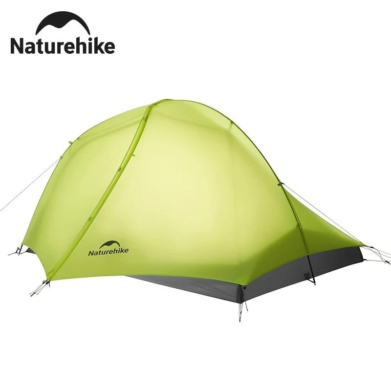 Hiking Tent Outdoor Camping Ultralight Rainstorm Protection Wild Tent 1 2 Person 0D Nylon Backpacking Tent