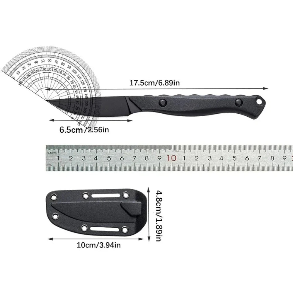 15700 Durable Fixed Blade Knife Portable Household Kitchen Knife Outdoor Survival Defense Tool Jungle Hunting Hiking EDC Knives