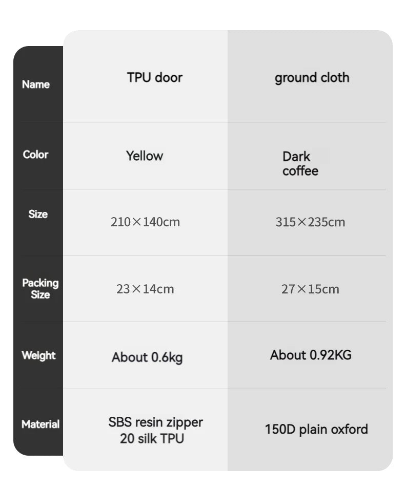 Dune 7.6 Camping Tent 2 People 4 Season Tent Ultralight PU2000mm Outdoor Travel iking Tent With Chimney Screen Window