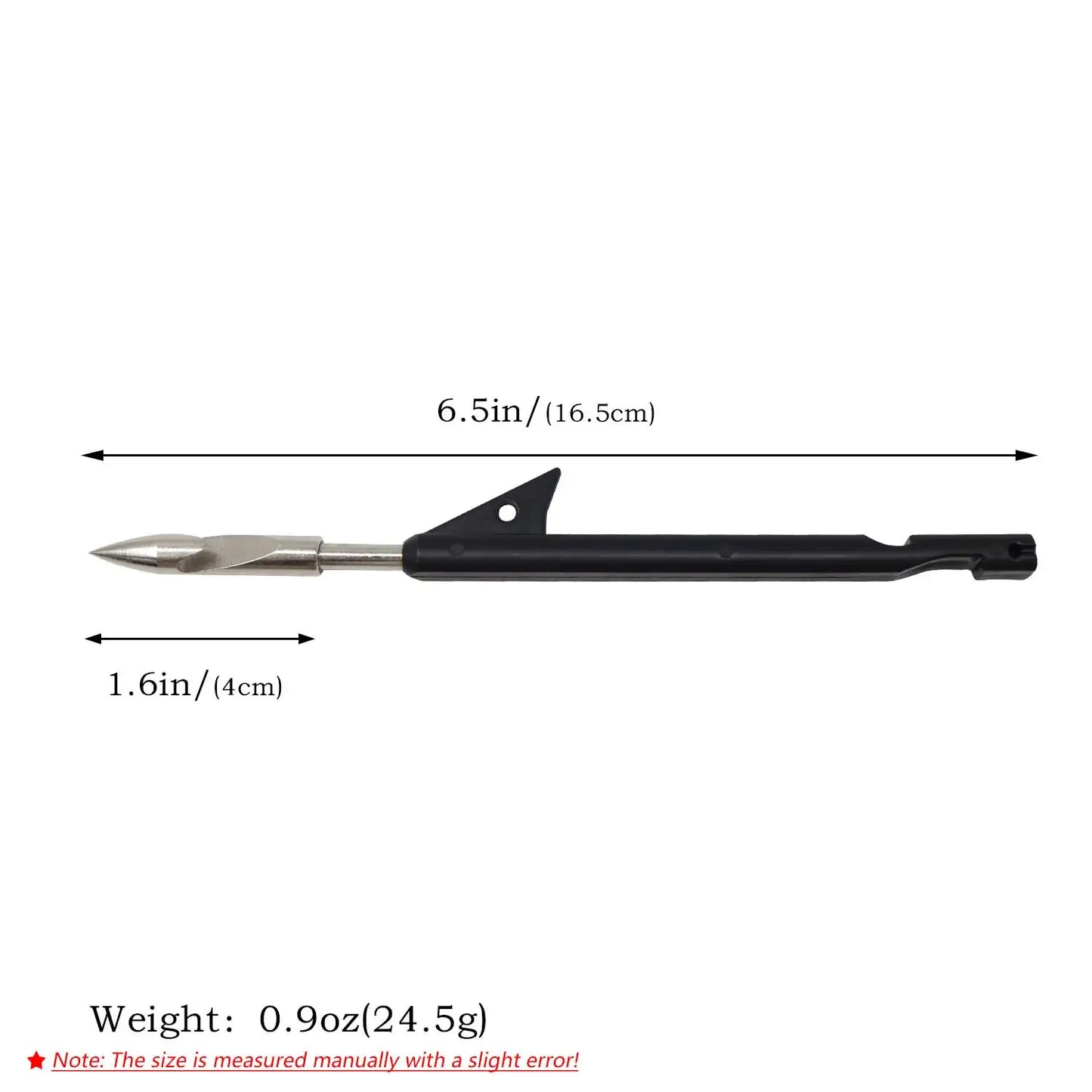 High-Performance Outdoor Hunting Fishing Spear, Professional Shooting Slingshot, Stainless Steel Arrow Fishing Accessories.