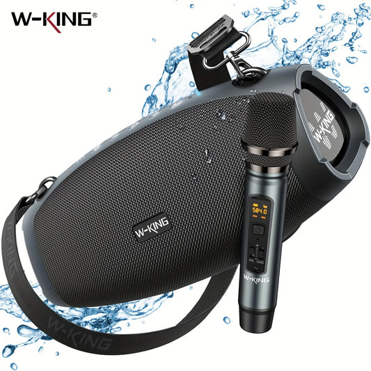 X10MIC Portable Loud Bluetooth Speakers (120W PEAK)70W with Wireless Microphone,  Waterproof Outdoor Wireless Bluetooth